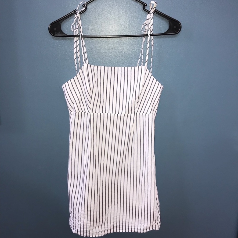 Lottie Moss XS Tie Strap Shift Dress